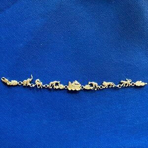 Noah's Ark Bracelet 14k